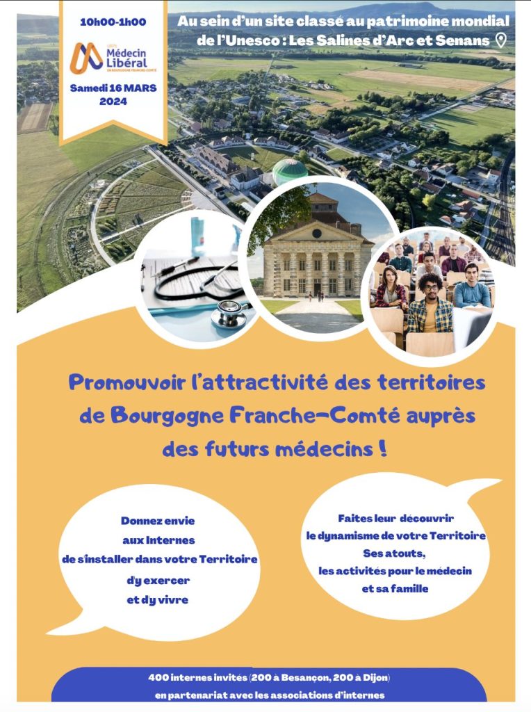 Journée d’accueil des Internes de 1ère année des facultés de médecine de Dijon